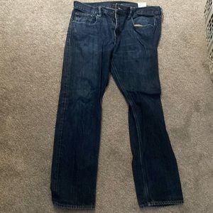 Men’s Banana Republic Slim Fit Jeans, Dark Blue, 34x30